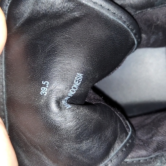 Rag & Bone High Top Sneakers 39.5 leather black - Picture 11 of 16